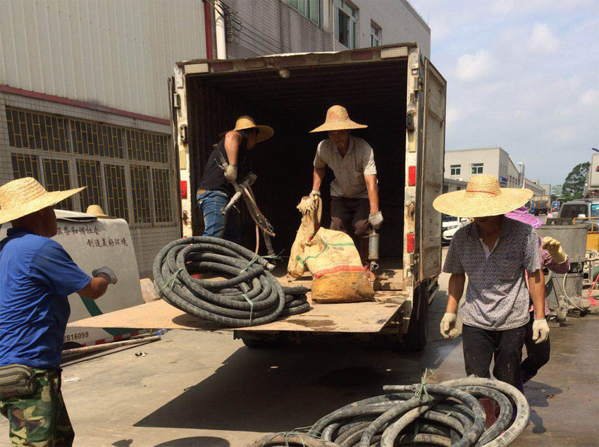 黄州一部件厂房地基出现下沉注浆加固